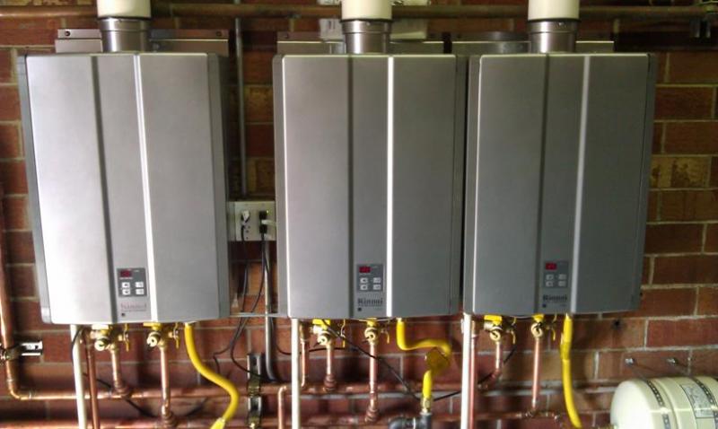 tankless water heaters
